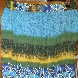 Chaudry boho maxi skirt size L